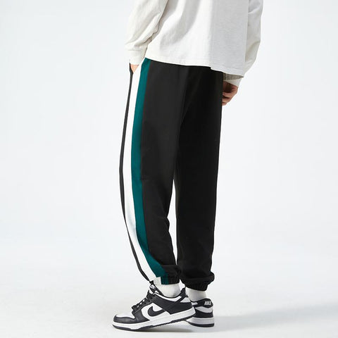 Men Running Pants Warm Thick Bottoms Skinny