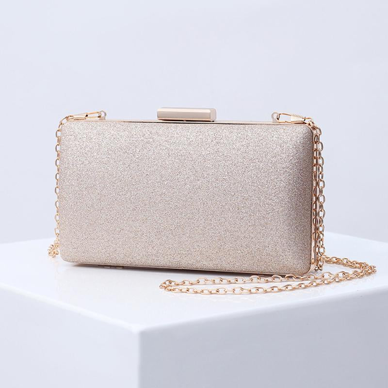 Handbag Champagne Purses Evening Clutch Retro Bling Shoulder Crossbody-BS00103-Veeddydropshipping