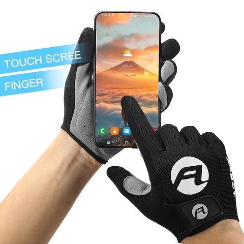 Cycling Anti-slip Full Finger Gloves MTB Bike Gloves Pad Men Women Breathable -OS01023-Veeddydropshipping