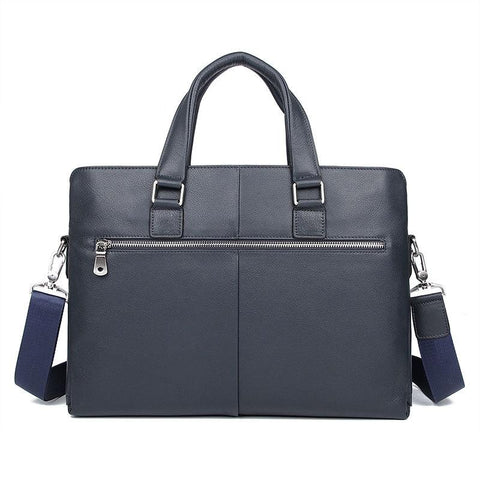 Leather 14&#39;&#39; Laptop Office Men&#39;s Briefcase Business Messenger-BS00480-Veeddydropshipping