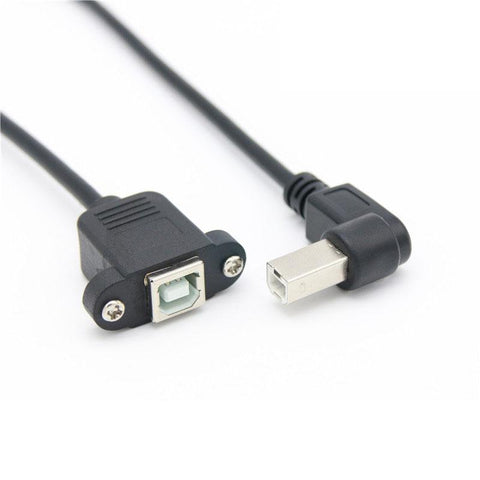 USB 2.0 B Male to USB B Female Printer Panel -CE00030-Veeddydropshipping