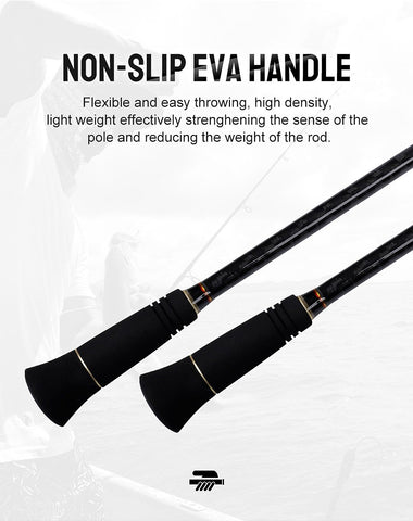 Leisure Slow Jigging Fishing Rod 1.83m 1.96m Spinning Casting M ML Max Drag 17kg -OS00413-Veeddydropshipping