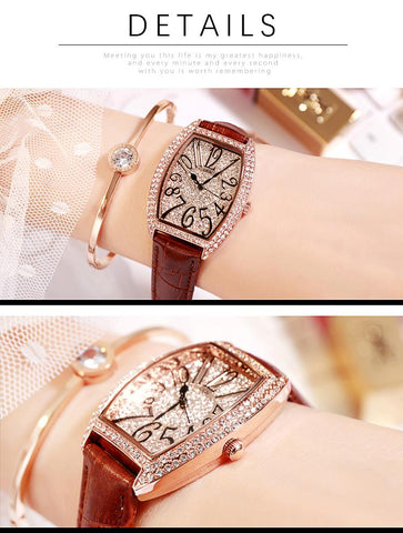 Luxury  Waterproof Fashion Quartz Wristwatch Elegant Clock -JW00993-Veeddydropshipping