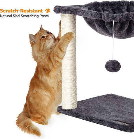 Cat Tree Tower Small Cat Pet House Furniture-HA01447-Veeddydropshipping