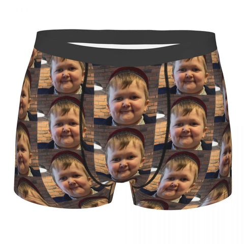 Smile Underwear Men Breathbale Boxer Briefs Shorts Panties-MF01444-Veeddydropshipping