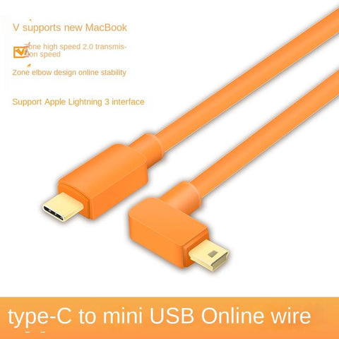 USB C type-c to Mini USB camera cable 3m 5m 8m for cannon EOS R RP -CE01142-Veeddydropshipping
