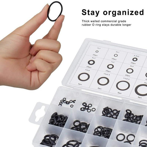 Rubber O Rings Washer  With Plactic Box Kit Set-CO00626-Veeddydropshipping