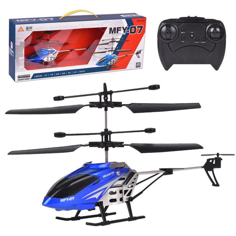 RC Helicopter 2.4G Aircraft 3.5CH  RC Plane With Led Light Anti-collision-TB01399-Veeddydropshipping