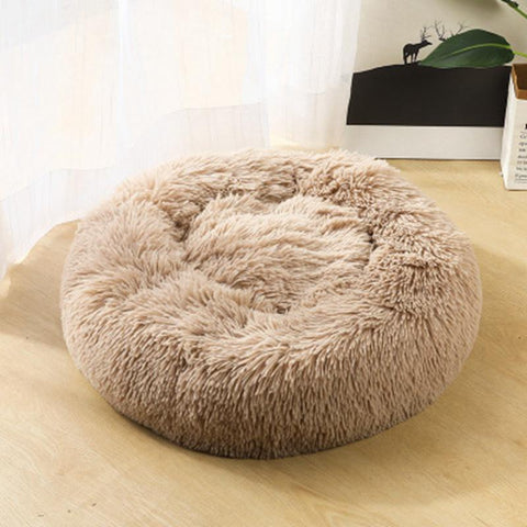 Cat Beds Round Comfy Calming Dog Bed-HA01408-Veeddydropshipping