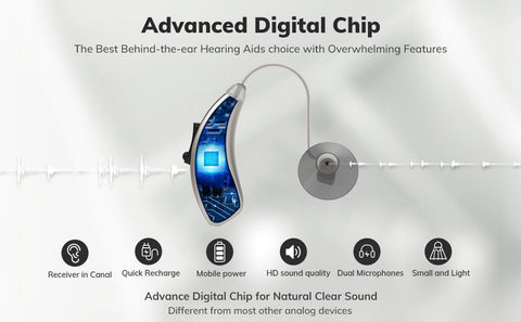 Amplifier Mini Hearing Aids for Seniors Rechargeable-BH00820-Veeddydropshipping