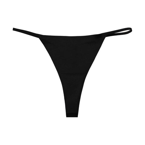 Sexy Thong Women Strap Low Waist Panties-WF00886-Veeddydropshipping