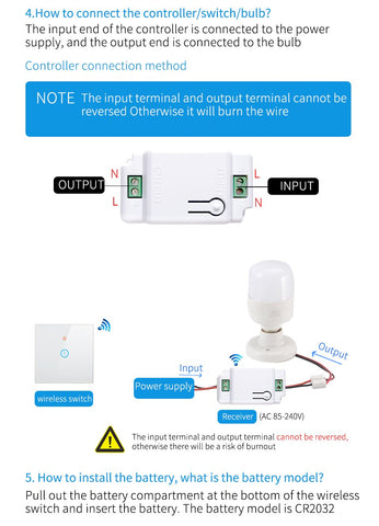 AXUS 1/2/3 Gang Wireless Wall Switch RF 433Mhz Interruptor Light Touch-TI01139-Veeddydropshipping