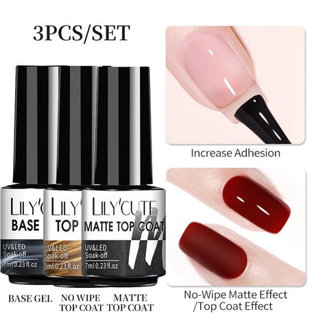 7ml Gel Nail Polish Semi Permanent Solid Eggshell Gel -BH01014-Veeddydropshipping
