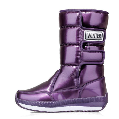 Plus Velvet Warm Cotton Women Shoes Waterproof Winter Shoes-BS00969-Veeddydropshipping