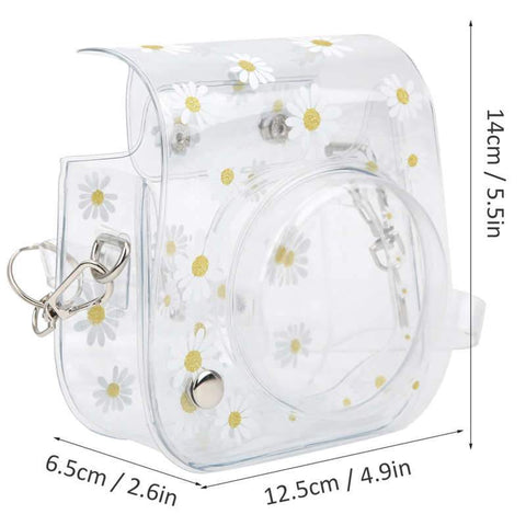 For  Instax Mini 11/9/8 Transparent Camera Case Protective Carry Bag-CE00099-Veeddydropshipping