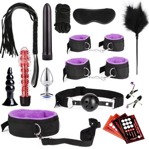 Bdsm SexLove Set BDSM Kits Adults Sex Toys for Women Men Handcuffs -BH01196-Veeddydropshipping