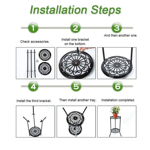 Metal Plant Pot rack flower show Rack-HA01630-Veeddydropshipping