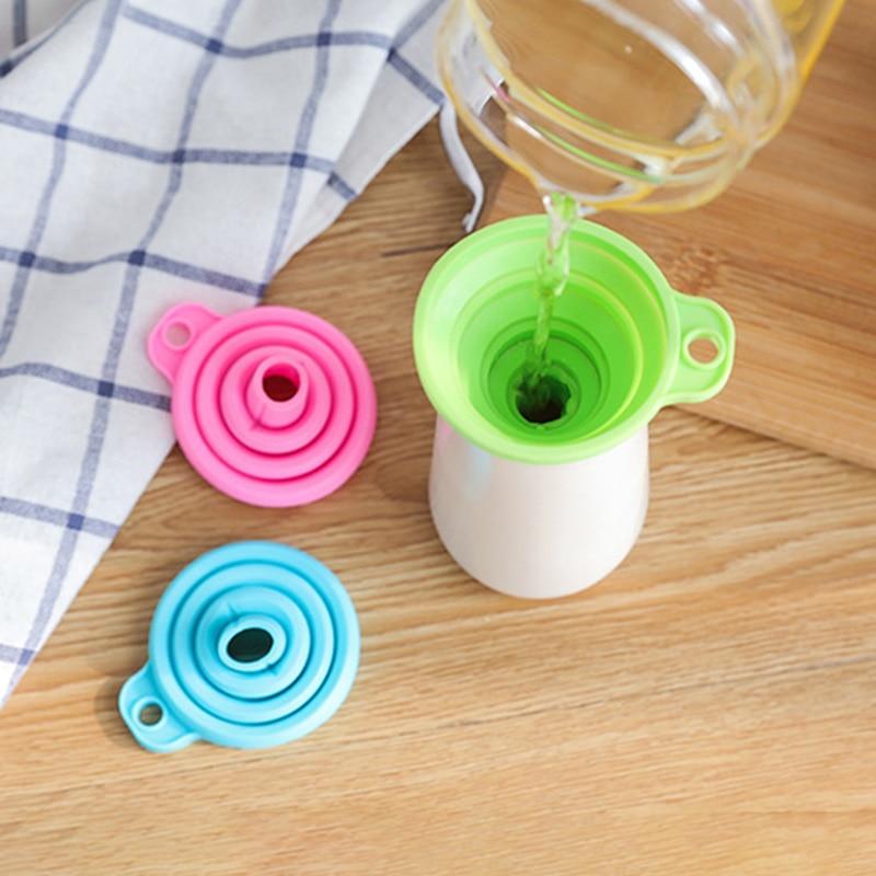 Household Collapsible Telescopic Funnel Kitchen Packaging-HA01333-Veeddydropshipping