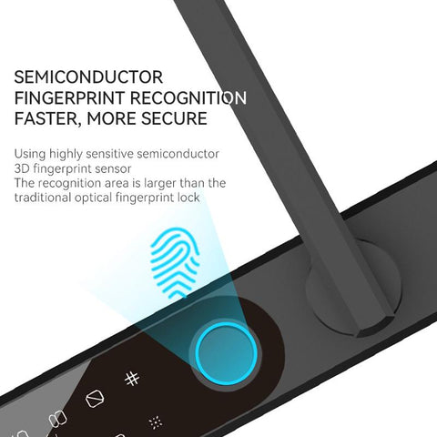 Smart Door Lock With Biometric Fingerprint-CO00603-Veeddydropshipping