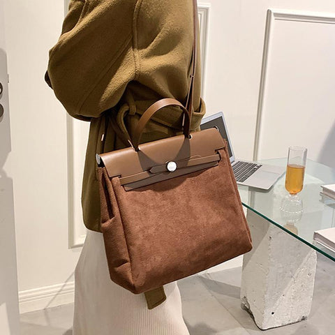 Backpack Women Simple Ladies Handbag Female Shoulder Bag Large-BS00064-Veeddydropshipping