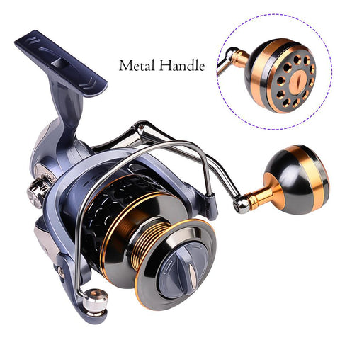 2021 Fishing Reel DR2000-7000 Water Resistance Aluminium Spool Spinning Reel 21KG -OS00320-Veeddydropshipping