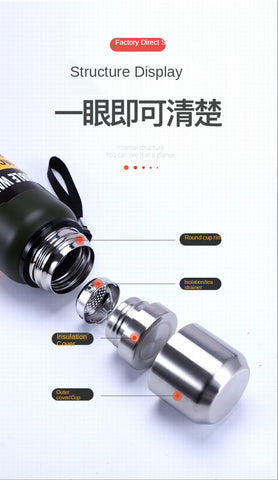All-Steel Thermos Cup Stainless Steel-HA01248-Veeddydropshipping