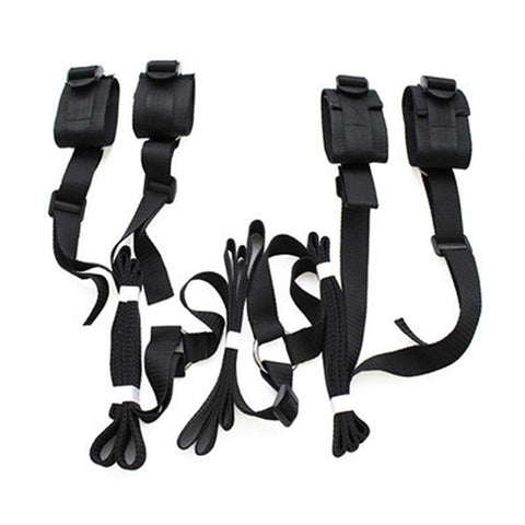 Bed Bondage Handcuffs Ankle Cuffs Set BDSM Restraint Fetish Slave Erotic -BH01201-Veeddydropshipping
