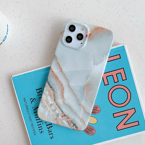 LOVECOM Classic Vintage Marble Phone Case For iPhone 13 Pro Max-PA00187-Veeddydropshipping
