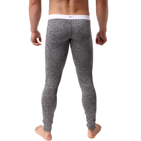 Johns  Sexy U Leggings Men Home  Pajama Sweatpants-MF01559-Veeddydropshipping