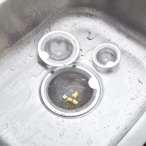 Stainless Steel Strainer Sink Sewer Filter-HA01336-Veeddydropshipping