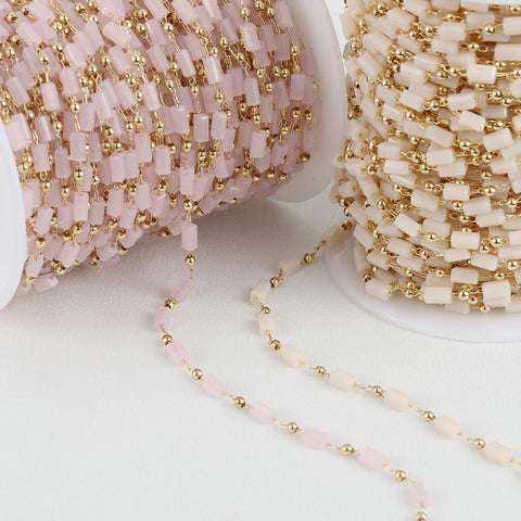 Beads Chains Bohemian Necklace Chain for Choker-JW01548-Veeddydropshipping