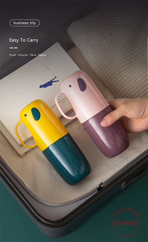 Portable Travel Toothpaste Toothbrush Case-HA01018-Veeddydropshipping
