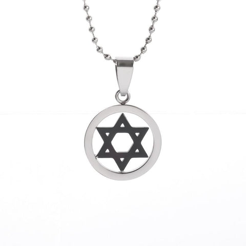 Pendant  Fashion Two Tone Stainless Steel Necklace  Jewelry Gift -JW00264-Veeddydropshipping