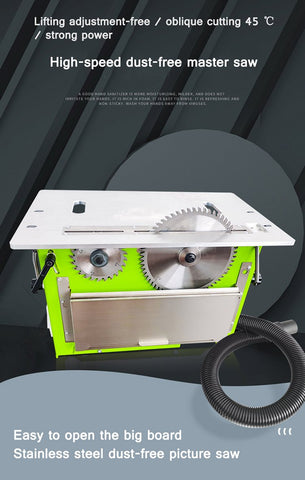 Lifting Table Saw Woodworking Sliding  Precision-TI00224-Veeddydropshipping