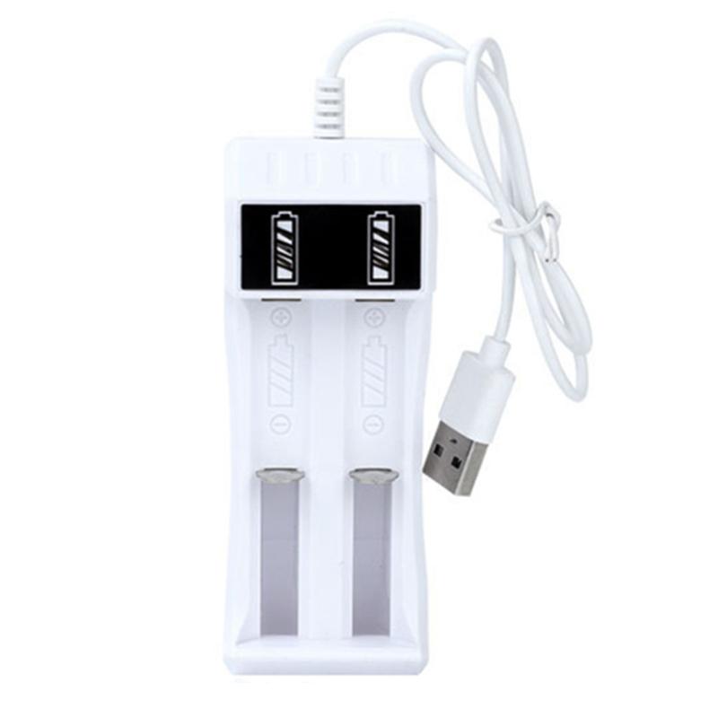 Smart LED Chargering 14500 /18650 Battery Charger Universal 2 Slot Li-ion Battery -CE00205-Veeddydropshipping