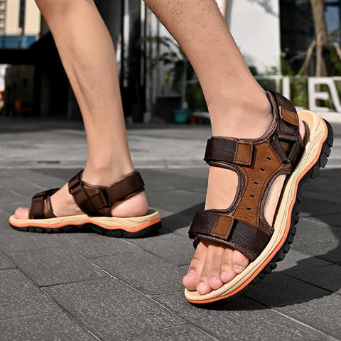 Sandal Summer Male Outdoor Casual Fashion Soft Sandal-BS01451-Veeddydropshipping
