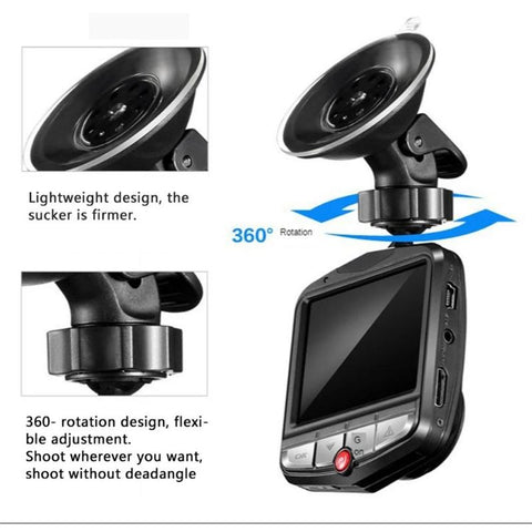 2.4&quot; Car DVR Rear View Camera Night Vision Car Dash Cam Loop-AM00561-Veeddydropshipping