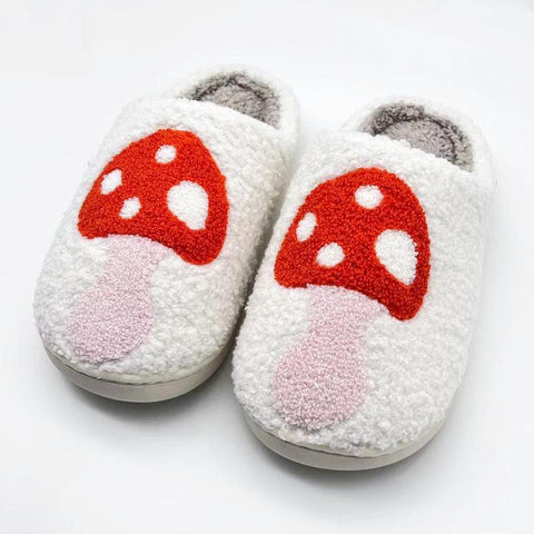 Warm Plush Memory Foam Slide Slippers Home Men-BS01235-Veeddydropshipping