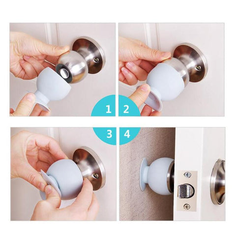 Silicone Door Handle Protective Cover Anti-collision-HA01124-Veeddydropshipping