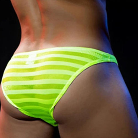 Ultra-Thin Transparent Mesh Bulge Pouch Underpants Breathable-MF01700-Veeddydropshipping