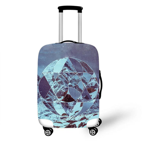 Dust-proof Suitcase Protective Cover Pink Trolly Luggage Case-BS00749-Veeddydropshipping