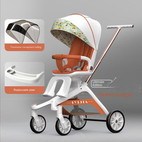 Baby Stroller Foldable Travel Carriage Cart Lightweight Stroller Children-TB00358-Veeddydropshipping