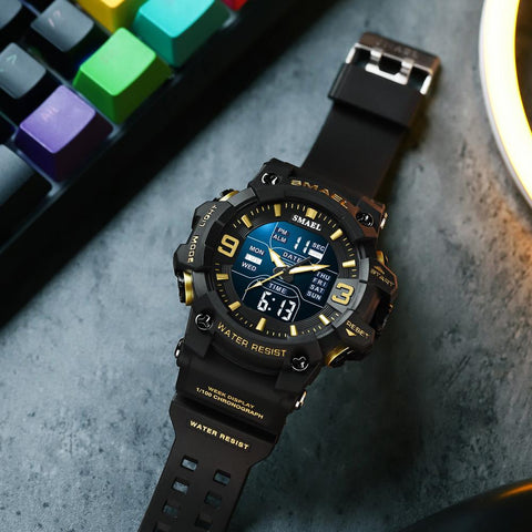 Sport Style Men Digital Watch Shock Military Watches -JW00789-Veeddydropshipping