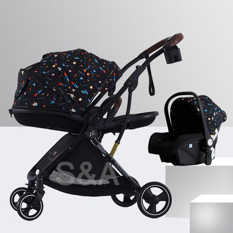 Twin Baby Stroller Free Shipping Pram Accessories 2in1 Light baby-TB00348-Veeddydropshipping