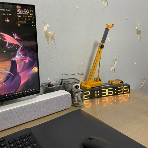 WIFI Version LED Calendar Luminous Electronic Clock-Veeddydropshipping