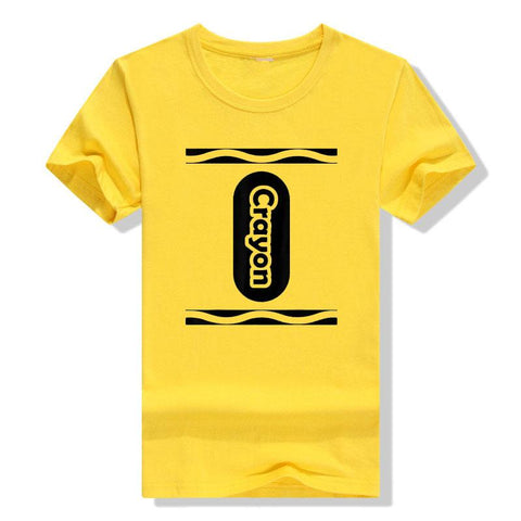 Group T-shirt Gift Letter Printed Pattern T-shirt Top Basic Cotton Set-Veeddydropshipping