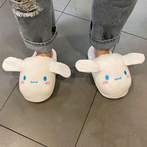 Bag Will Move The Ear Slippers Autumn And Winter-BS01277-Veeddydropshipping