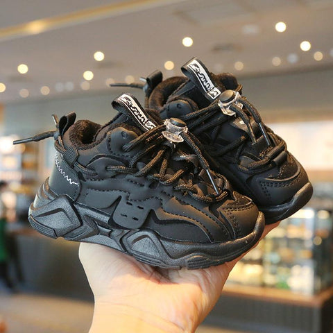 Plush Children Chunky Sneakers Waterproof Boys Sports Shoes-TB00154-Veeddydropshipping