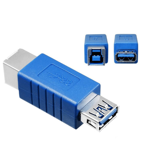 USB3.0 adapter USB3.0 high-speed A female B female adapter to connector -CE00253-Veeddydropshipping