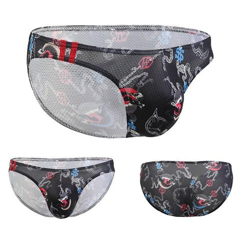 Men T-Back Thongs &amp; G-Strings Tangas Hombre Ropa-MF01501-Veeddydropshipping